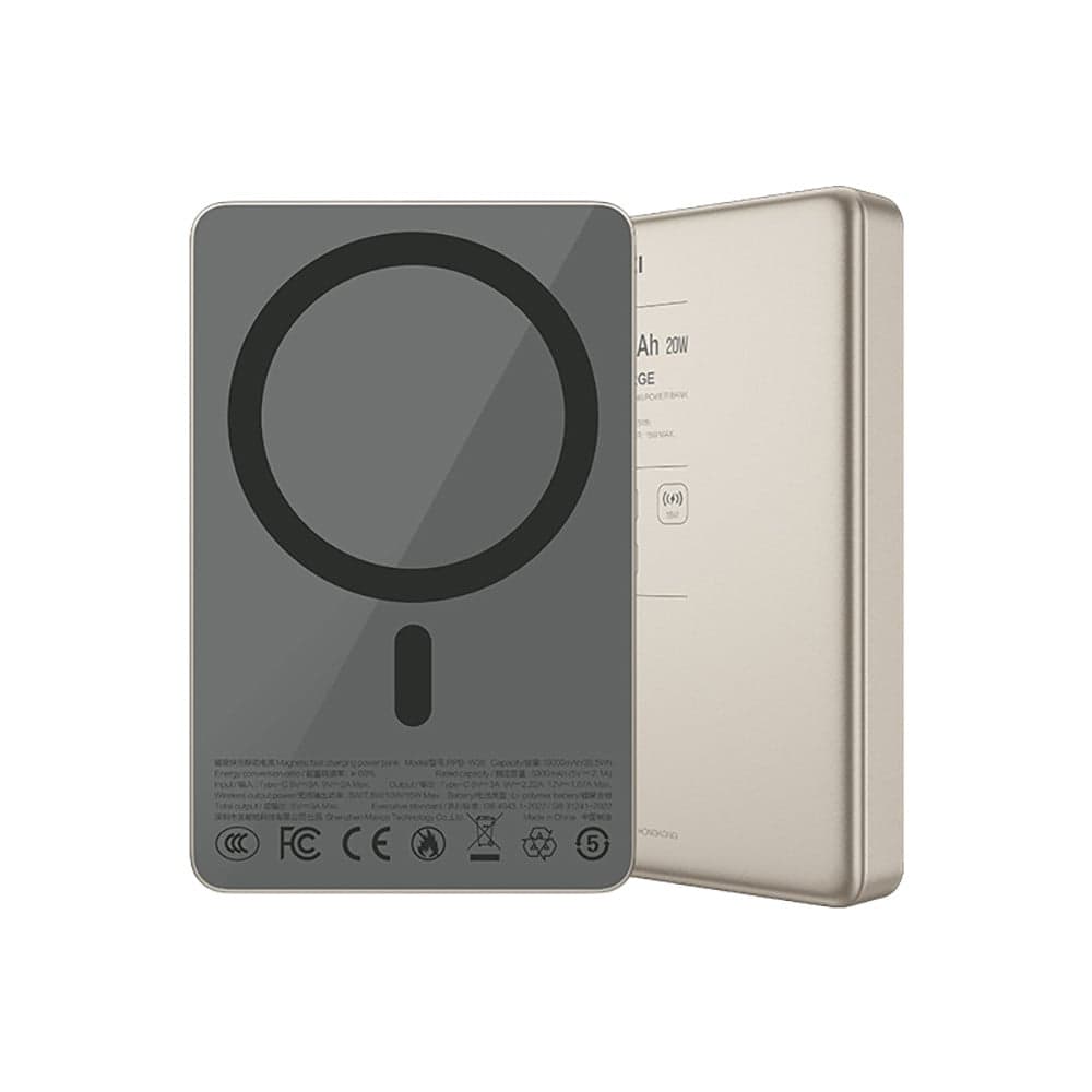 Xarici akkumulyator Recci RPB-W36 20W Wireless Powerbank 10000mAh