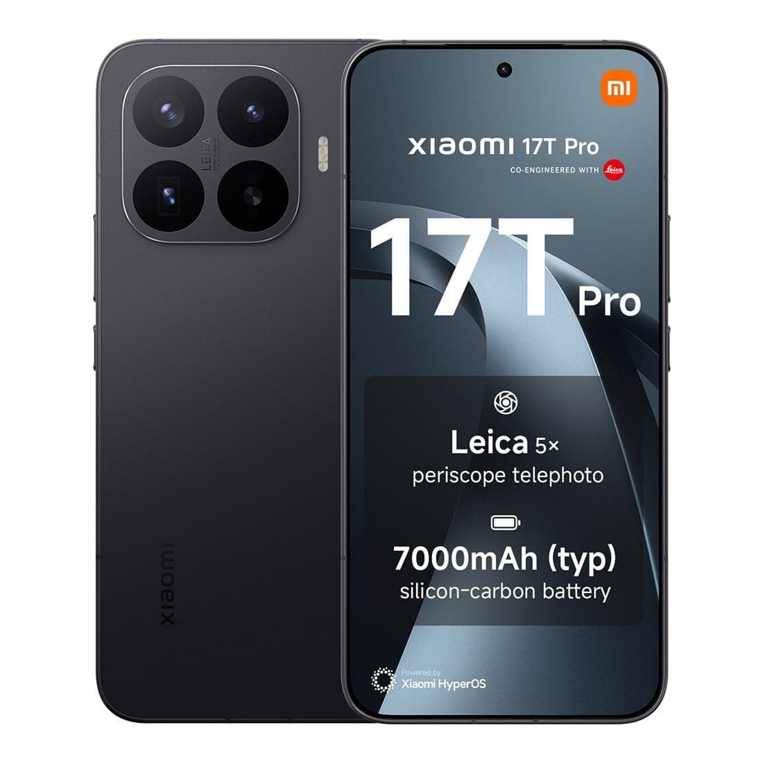 Smartfon Xiaomi 17T Pro 12GB/512GB Black